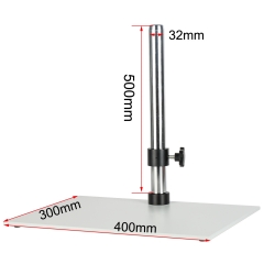 KOPPACE 显微镜白色支架 立柱长500mm 底座尺寸400*300mm 立柱直径32mm