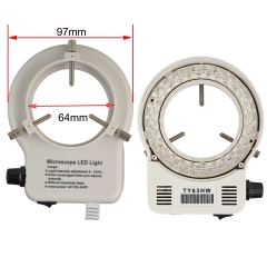 KOPPACE 64mm安装尺寸 显微镜LED环形光源 56颗灯珠亮度可调