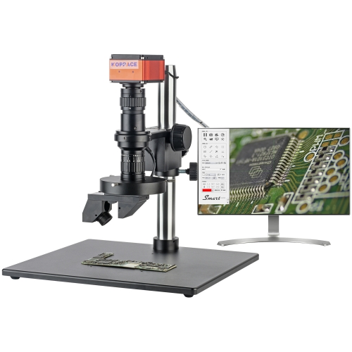 KOPPACE 2D/3D Electron Microscope 23X-192X High-Definition 4K Imaging Supports 360° Rotation of Photo and Video