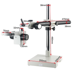 KOPPACE Single-Arm Microscope Universal Bracket Ultra-Long Working Distance 76mm Lens Focusing Bracket Angle Adjustable