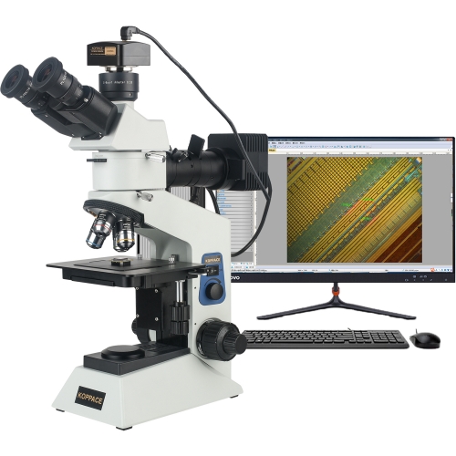KOPPACE 182X-1820X 电子金相显微镜 1200万像素USB2.0相机 提供图像测量软件