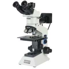 KOPPACE 50X-500X Trinocular Metallurgical Microscope Upper Lighting System Eyepiece PL10X