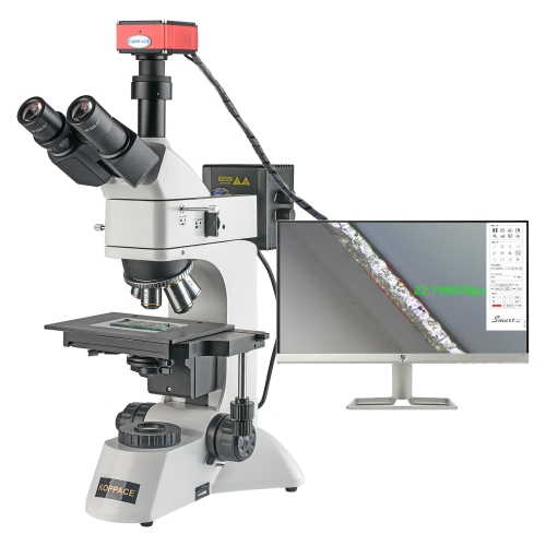 KOPPACE 340X-3400X金相显微镜200万像素2K高清相机支持测量和视频录制