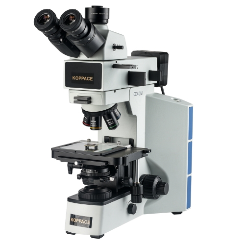 KOPPACE 50X-500X Metallurgical Microscope Upper and Lower Lighting System Can Be Observed by Polarized Light