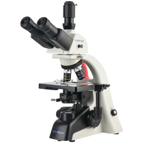 KOPPACE 40X-1600X Trinocular Compound Lab Microscope Infinite Flat Field Achromatic Objective