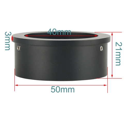 KOPPACE 50mm to 40mm Interface Microscope Lens Adapter Ring
