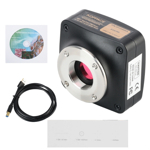 KOPPACE 2000万像素工业显微镜相机 USB3.0提供图像测量软件支持拍照和视频
