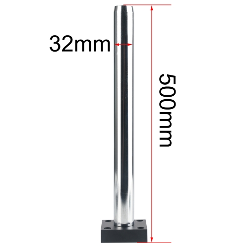 KOPPACE Optical Microscope Platform Bracket,Column Length 500mm, Column Diameter 32mm,Screw Hole M6