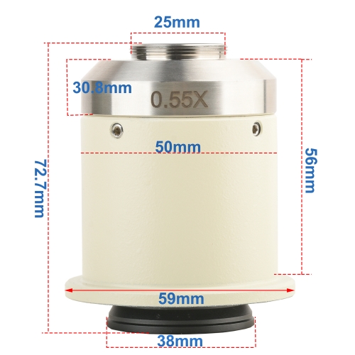 KOPPACE 0.55X Microscope Interface 38mm Microscope Mounting Interface