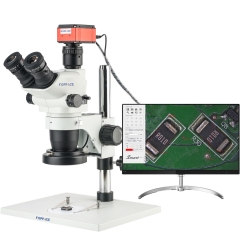 KOPPACE 26X-174X高清4K电子显微镜,支持摄影,视频记录和测量,三目立体显微镜