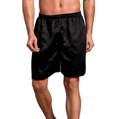 Men's Satin Boxers Underwear Shorts Luxury Silk Loungewear Pajama Short Pants