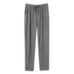 Men's Soft Pajama Pants Lounge Long Bottoms Pj Casual Lounging Drawstring Modal