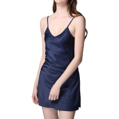 Women's Cami Nightgown Satin pajama Top Soft Sleepwear Short