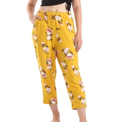 Women's Pajama Pants Pj Trousers Sleep Bottom Lounge Long Stretch