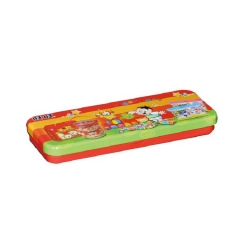 China Manufacturer custom printed pencil case makeup container Metal packing tin box