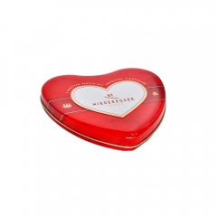 Wholes Heart shape tin gift box