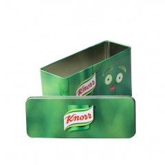 China wholesale square shape cheap tea tins