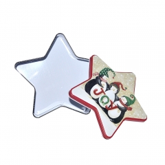 Star gift tin box