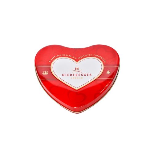 Wholes Heart shape tin gift box