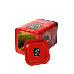 high quality square tin cans for tea