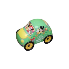 Car shape small craft gift tin box