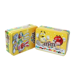 Custom Cartoon Printing Food Grade Empty Packaging Box Rectangular Embossing Biscuit Candy Storage Box