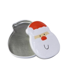 Christmas small craft gift tin box