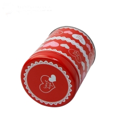 2019 promotion round candle tin box