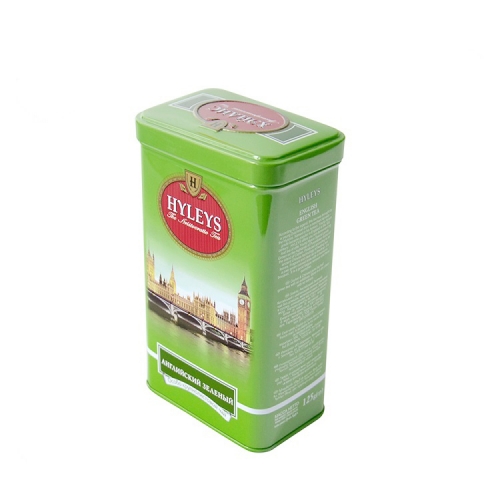 high quality printing custom container tea tin box 