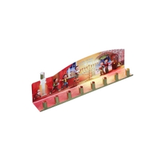 factory supply cute long printing candle holder tin box