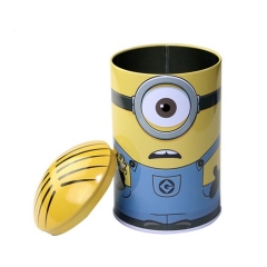 New style round metal tin box