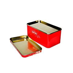 Cheap vintage metal packaging cookie tins wholesale