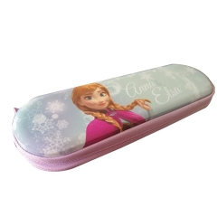 Metal Cartoon Pencil Cases with Zipper High Quality School Student Pencil Box Beautiful Girls Pencil Holder Gift