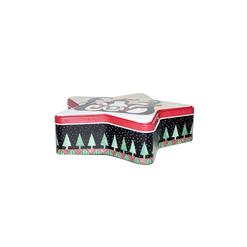 Nice-can metal biscuit cookie tin box gift packaging box