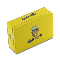 Yellow Cartoon Square Box