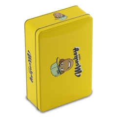 Yellow Cartoon Square Box