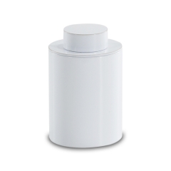 Round White Can