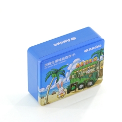 Chinese brand fresh coconut cookies tin box