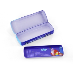 Metal car shape school pencil case tin box