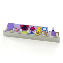 factory supply cute long printing candle holder tin box