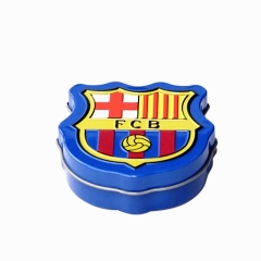 irregular shape small tin box