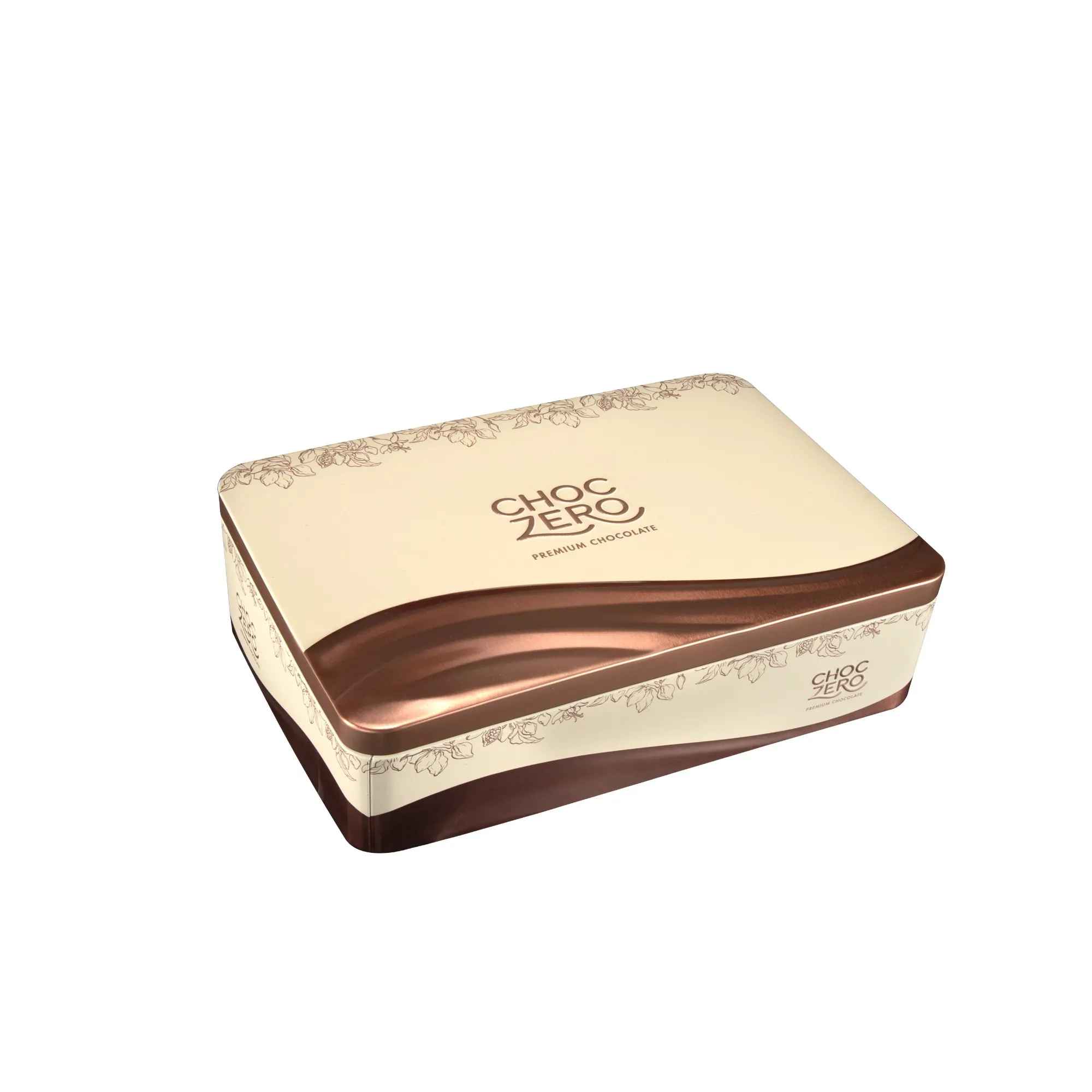 Premium Chocolate Tin Box with Elegant Design for Gift and Packaging 4