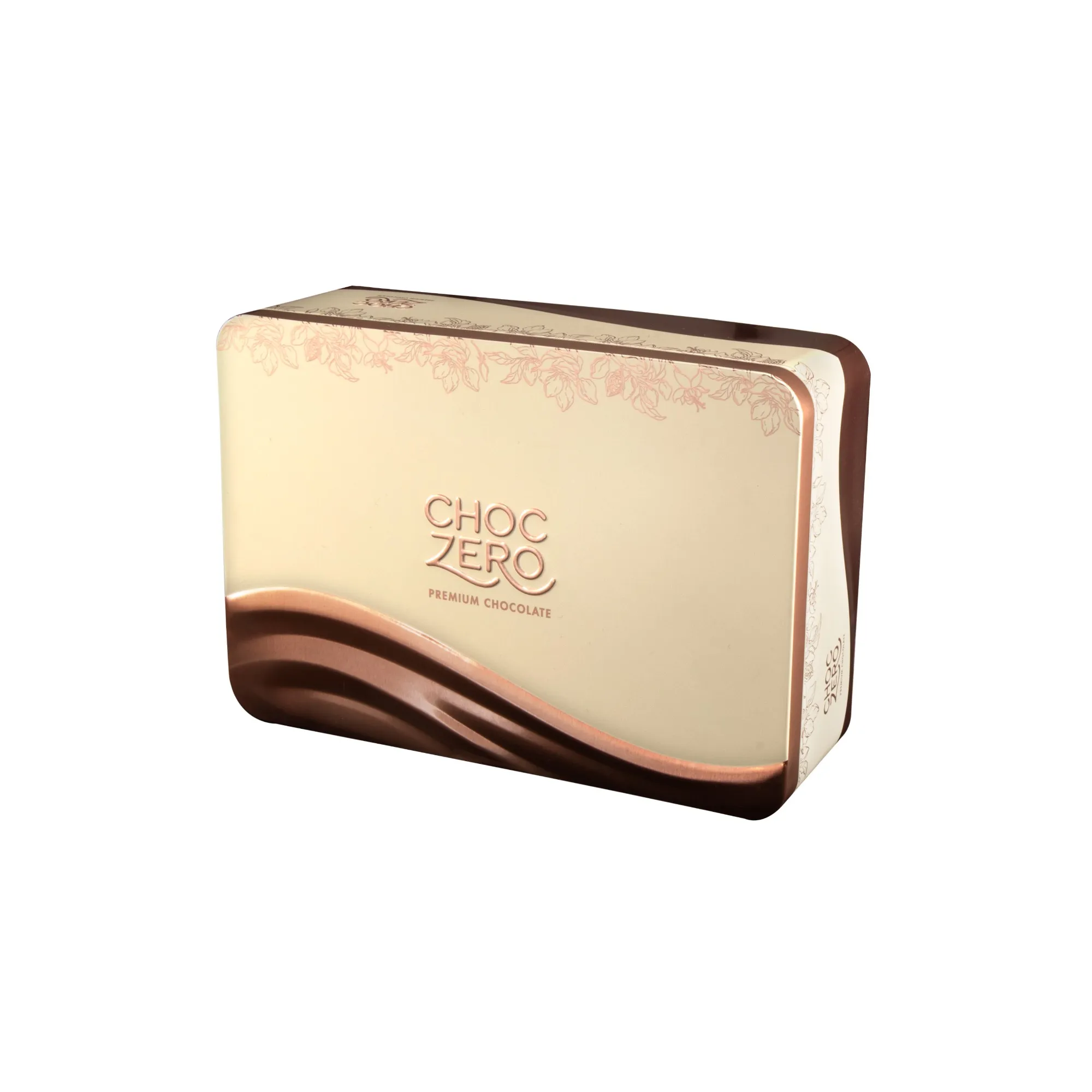 Premium Chocolate Tin Box with Elegant Design for Gift and Packaging 2