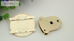 Handbag Push Lock RL-BLK051(Extra Large)