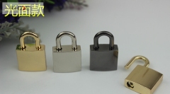 Handbag Decorative Glossy padlock RL-BLK073