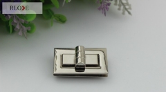 Handbag Rectangle Metal Twist Locks RL-BLK015(Large)
