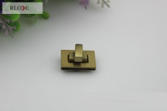 Handbag Metal Rectangle Locks RL-BLK023(Small)
