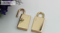 Simple Handbag Decorative Easy Open the padlock RL-BLK170(Large)