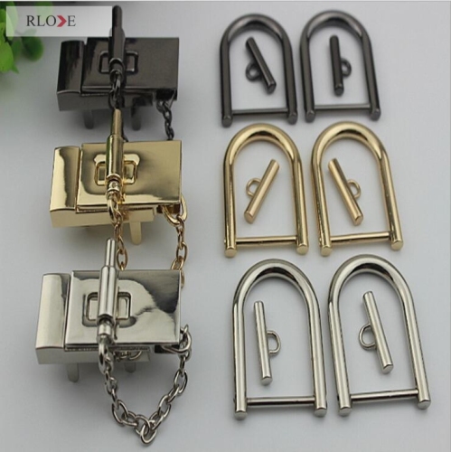 Zinc Alloy Bag Metal Clip Locks RL-BLK157
