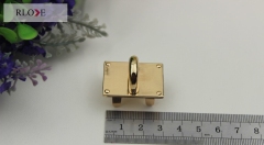 Gold Handbag Hardware Locks Fitting RL-BLK156